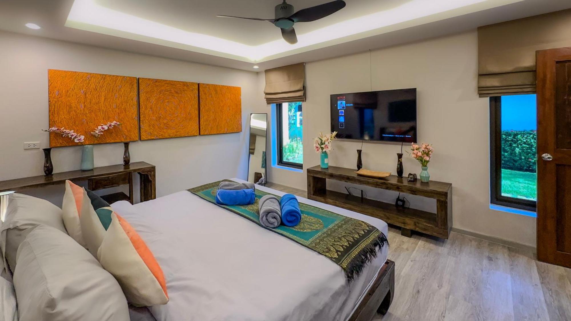 Garden Bungalows 4Br With Private Pool Ban Saiyuan Exterior foto