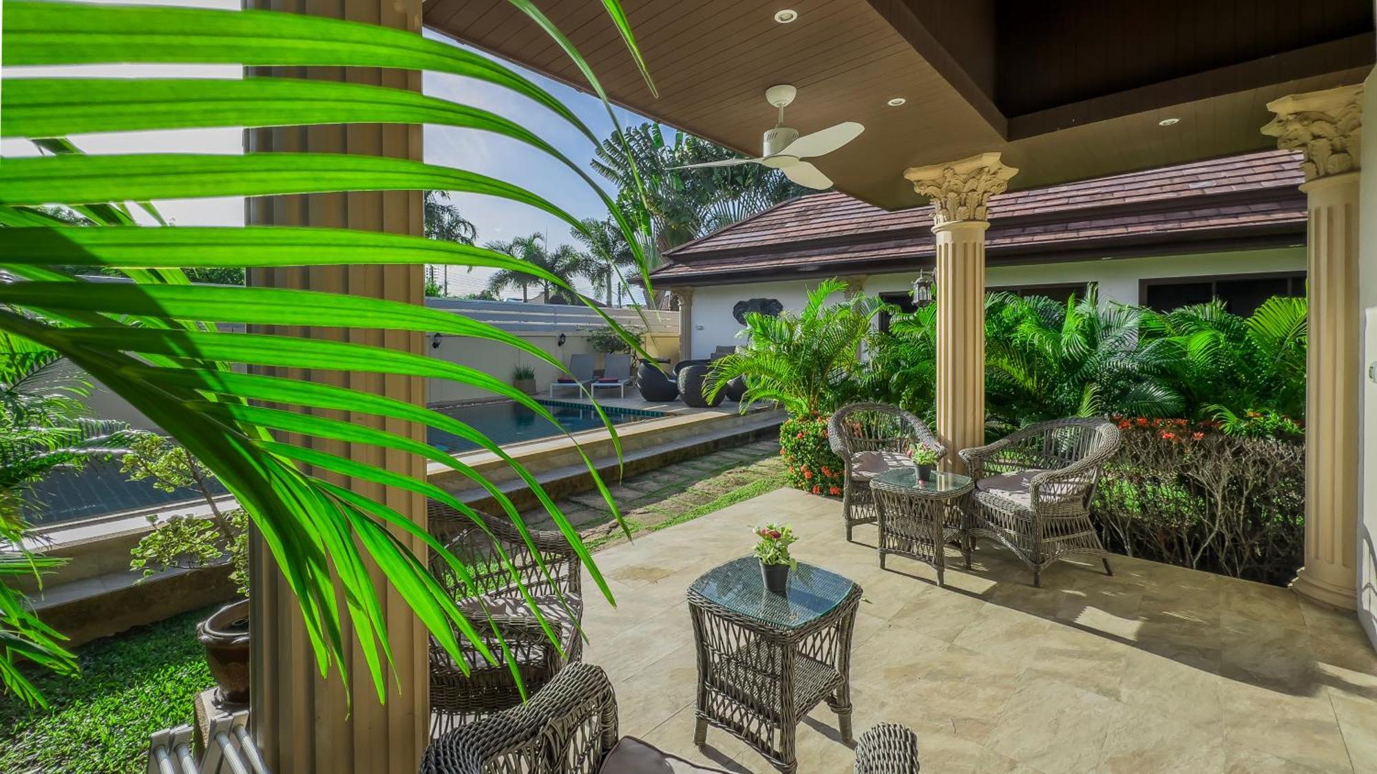 Garden Bungalows 4Br With Private Pool Ban Saiyuan Exterior foto