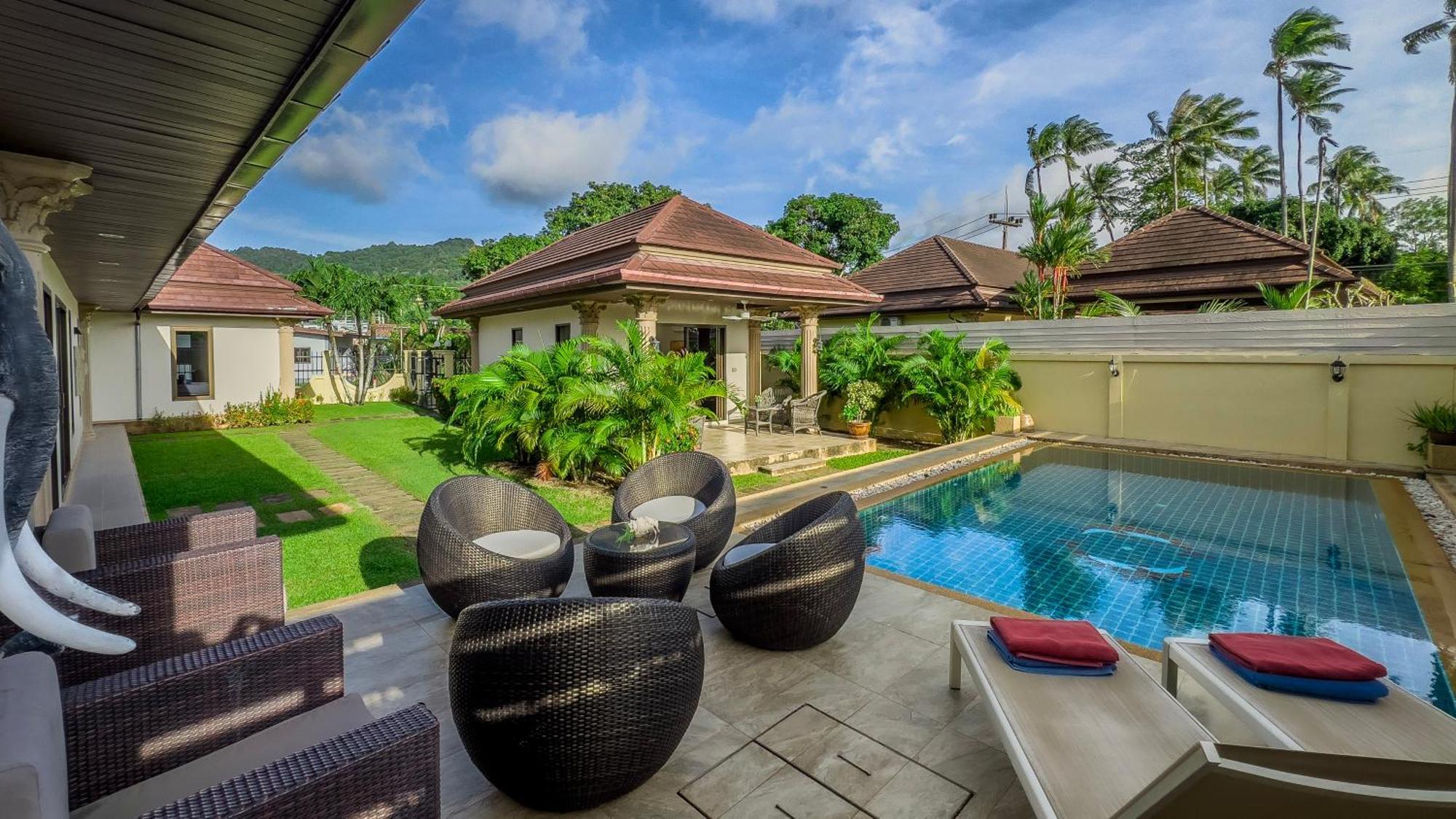 Garden Bungalows 4Br With Private Pool Ban Saiyuan Exterior foto